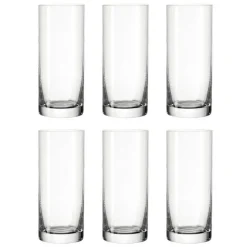 LEONARDO Longdrinkglas L EASY PLUS 6er Set - je 350 ml