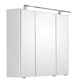 LEONARDO Spiegelschrank weiß