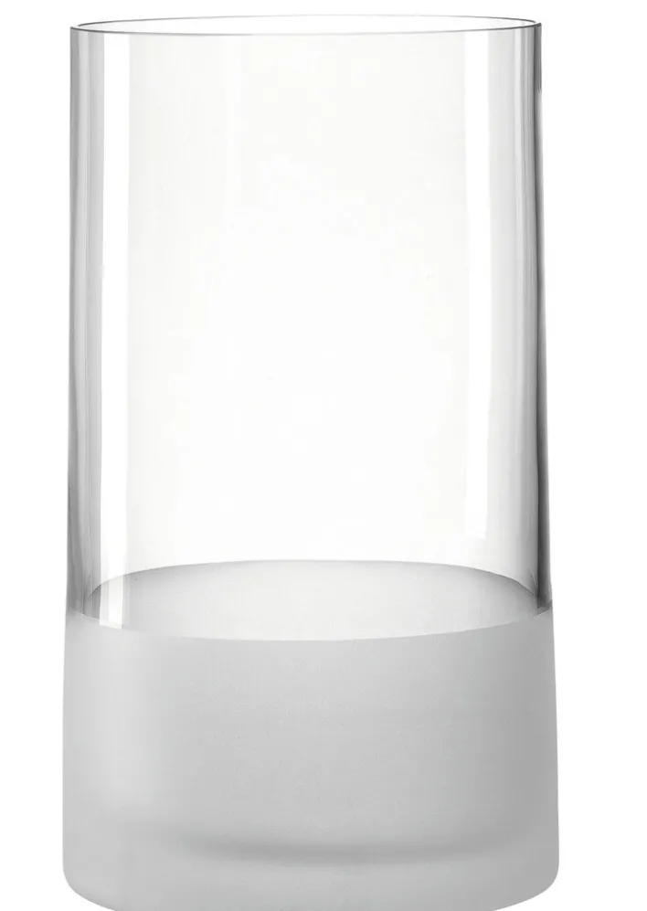 LEONARDO Vase NOVARA klar/satiniert