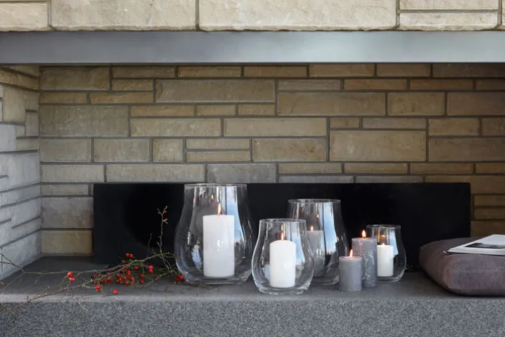 LEONARDO Windlicht GIARDINO 22 cm transparent