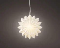 Lichtobjekt LED Stern Papier 15cm