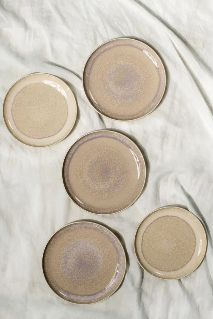 like. Dessertteller PERLEMOR SAND braun