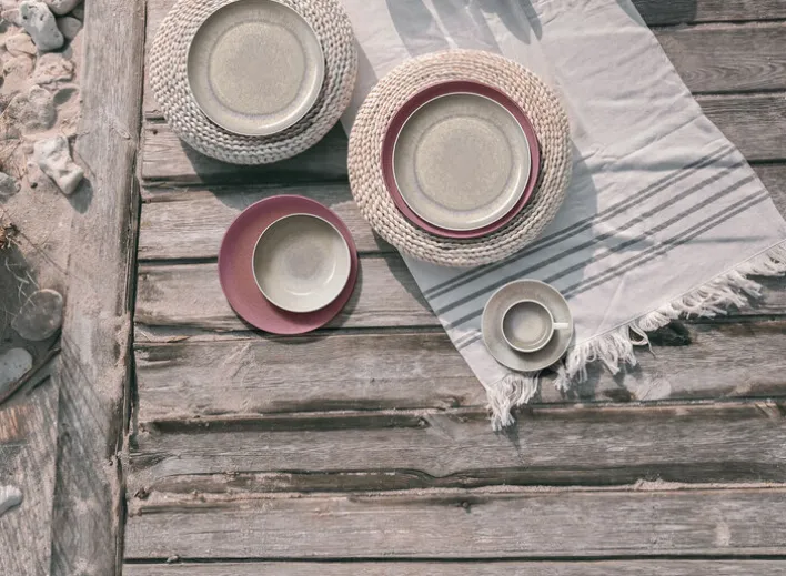 like. Dessertteller PERLEMOR SAND braun