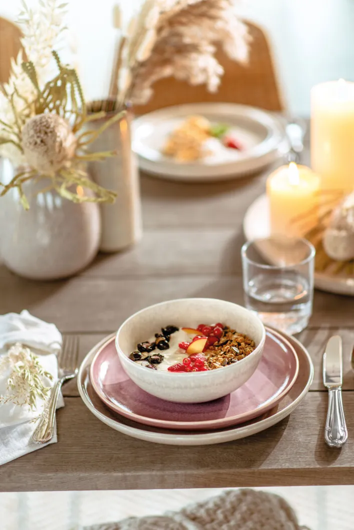 like. Dessertteller PERLEMOR SAND braun