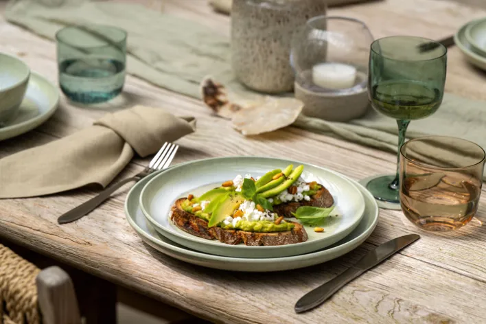 like. Dessertteller PERLEMOR ALGA grün