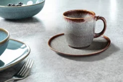 like. Kaffeetasse LAVE BEIGE 240 ml beige/ grau