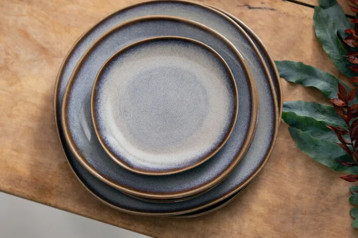 like. Speiseteller LAVE BEIGE 28 cm beige/ grau