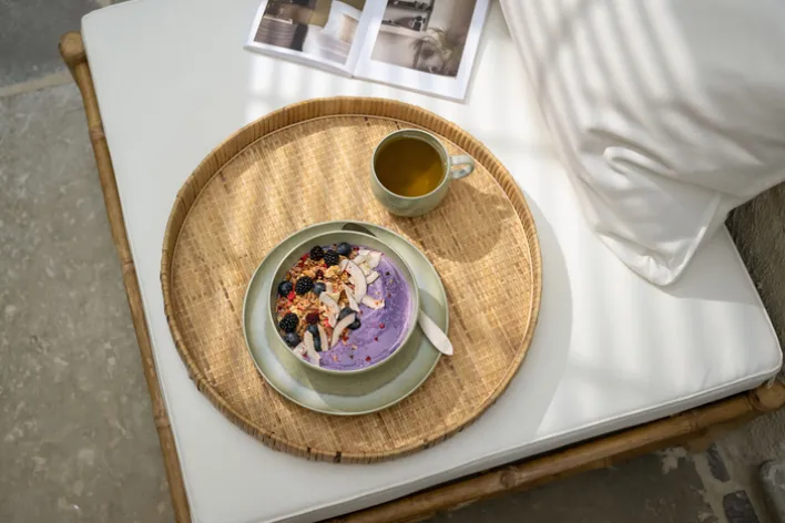 like. Speiseteller PERLEMOR ALGA grün