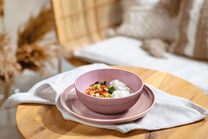 like. Speiseteller PERLEMOR CORAL rosa