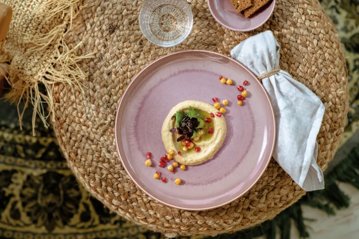 like. Speiseteller PERLEMOR CORAL rosa