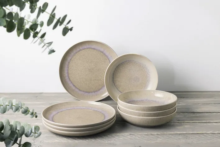 like. Tafelservice PERLEMOR SAND 8-teilig