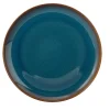 like. Teller flach CRAFTED DENIM 25,7cm blau/ braun