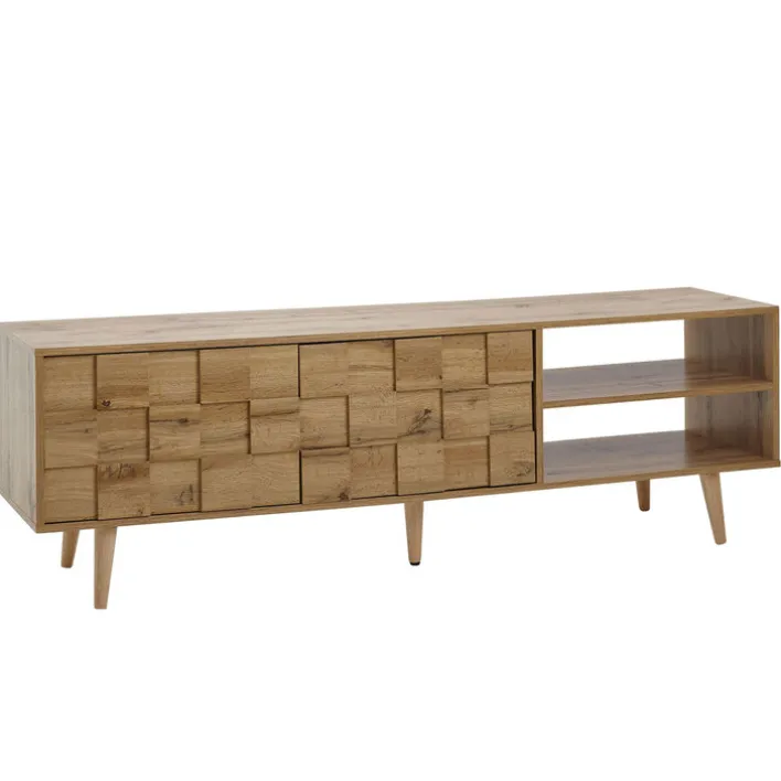 Lowboard 160 x 51 cm Eiche