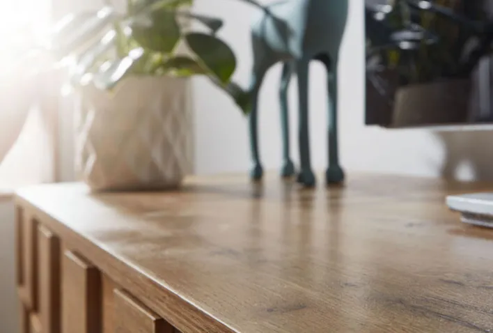 Lowboard 160 x 51 cm Eiche