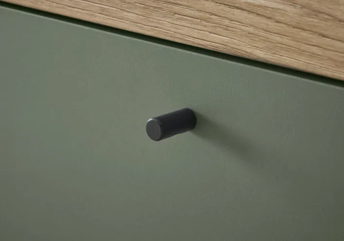 Lowboard ALVA 160 x 50 cm Salbeifarbig/braun