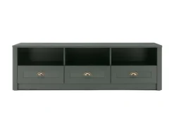 Lowboard ASCOT 158 x 47 cm grün/goldfarbig