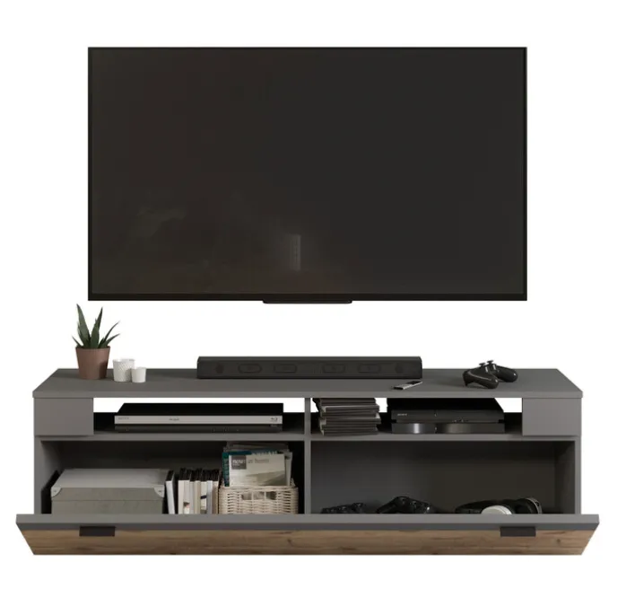 Lowboard FRENO Oak/ grau