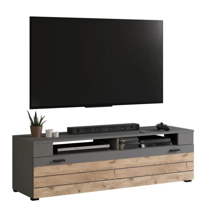 Lowboard FRENO Oak/ grau