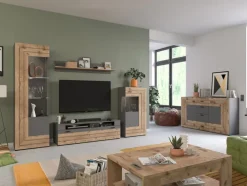 Lowboard FRENO Oak/ grau