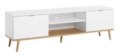 Lowboard GÖTEBORG 160 x 50 cm weiß