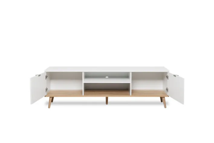 Lowboard GÖTEBORG 160 x 50 cm weiß