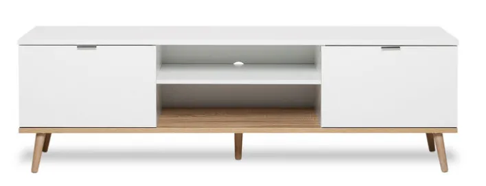Lowboard GÖTEBORG 160 x 50 cm weiß