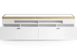 Lowboard LANCASTER 210 x 60 cm Eiche Artisan