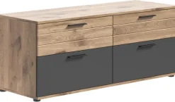 Lowboard MASON 130 x 53 cm braun/ grau