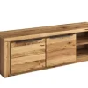 Lowboard SELINA 160 x 51 cm Eiche teilmassiv geölt