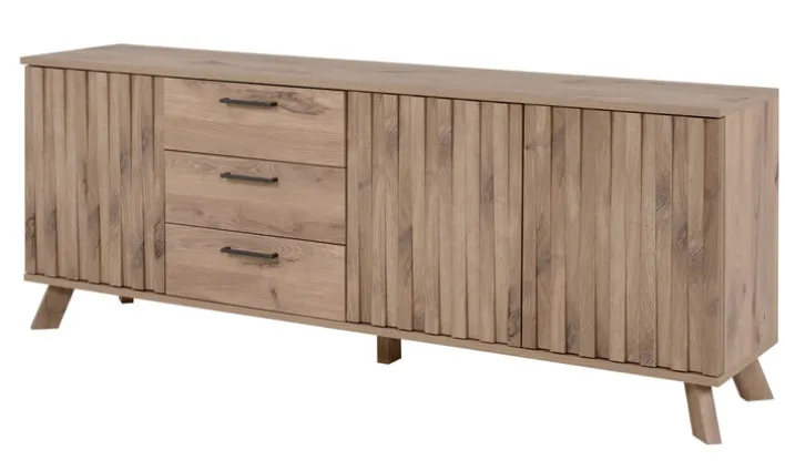 Lowboard WELLINGTON 175 x 67,8 cm Schwedeneiche