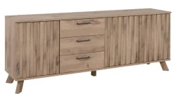 Lowboard WELLINGTON 175 x 67,8 cm Schwedeneiche