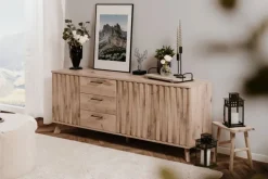 Lowboard WELLINGTON 175 x 67,8 cm Schwedeneiche