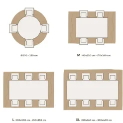 LUXOR living Nepalteppich PUNTUR 200 x 300 cm beige/braun