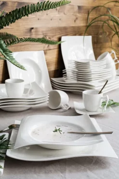 MAXWELL & WILLIAMS Teller eckig MOTION 27,5 cm weiß