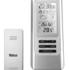 Mebus Funk Wetterstation silberfarbig