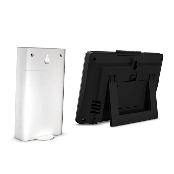 Mebus Funk-Wetterstation grau-schwarz