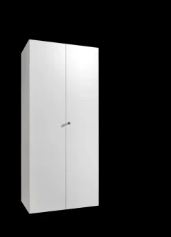 Mehrzweckschrank MULTIRAUMKONZEPT 80 x 185 cm weiß