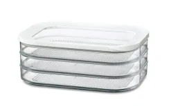 MEPAL Kühlschrankdose MODULA 1650 ml Kunststoff weiß