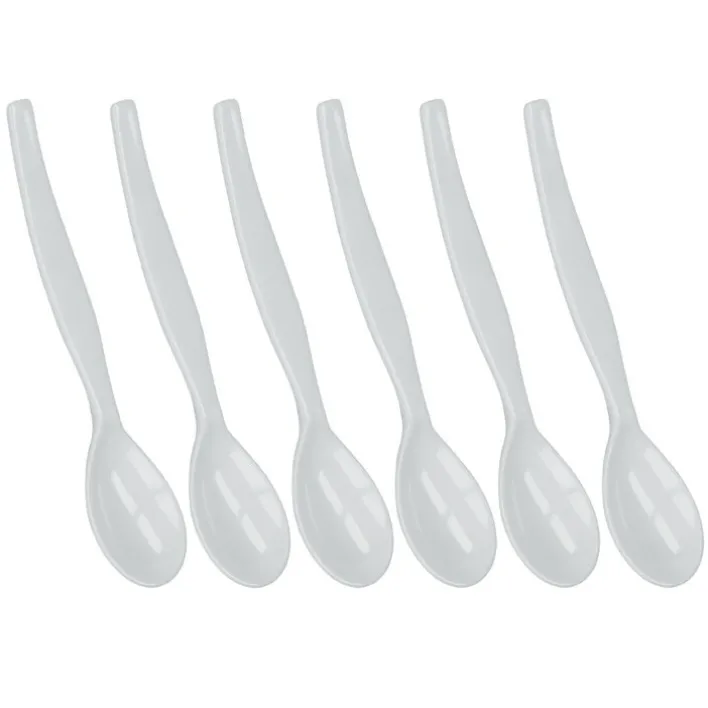 metaltex Eierlöffel 6er Set weiß