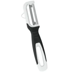 metaltex Sparschäler 16 cm schwarz/weiß