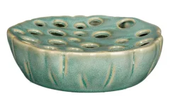 MICA DECORATIONS Deko Vase grün 6 cm