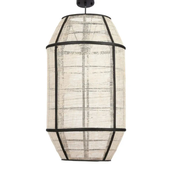 MICA DECORATIONS Pendelleuchte PELLA offwhite