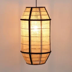 MICA DECORATIONS Pendelleuchte PELLA offwhite