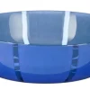 MICA DECORATIONS Schale MONTELLO blau gestreift