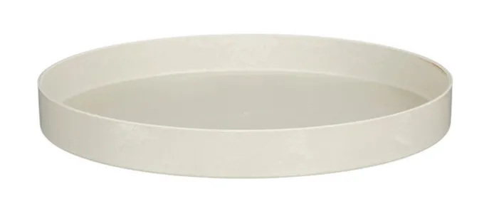 MICA DECORATIONS Tablett MILA 27 cm weiß