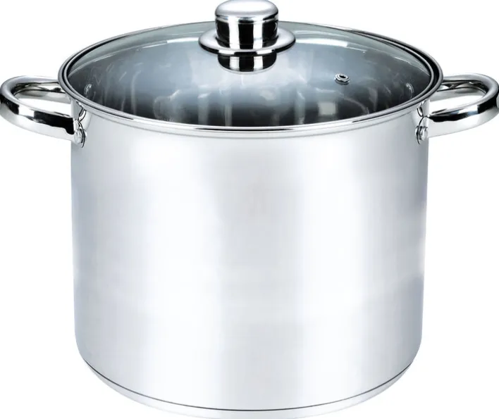 MICHELINO Großraumtopf 14 Liter Edelstahl