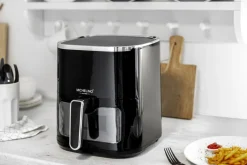 MICHELINO Heißluftfritteuse 5,0 Liter mit Sichtfenster