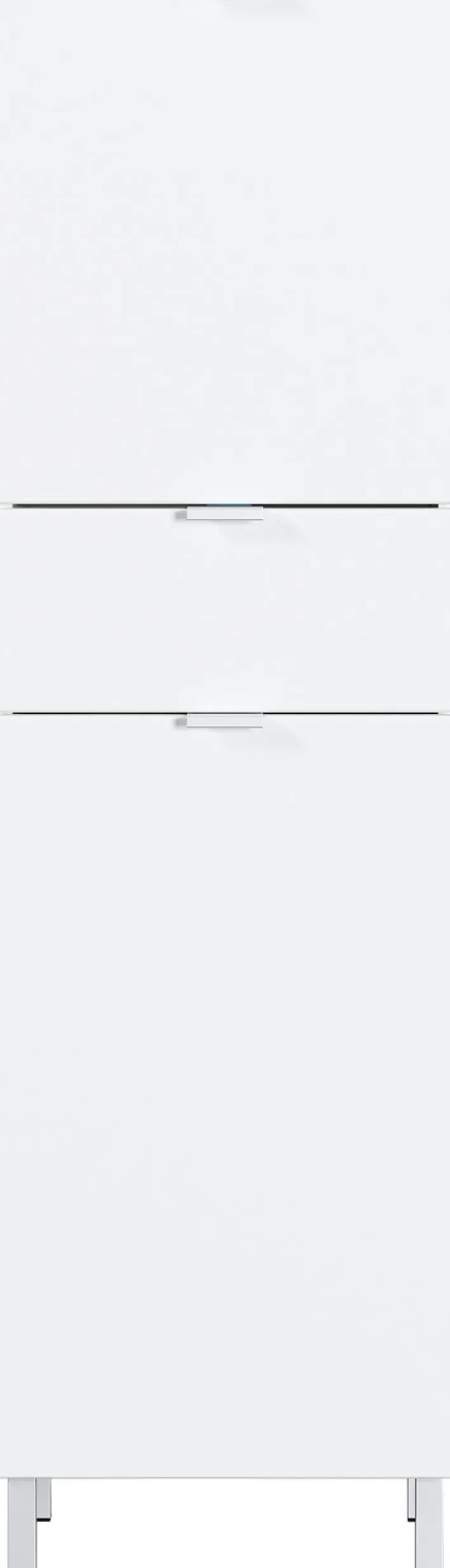Mittelschrank FEY 34 x 120 cm Weiß/ HG Weiß