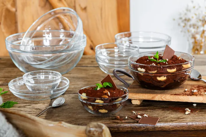 montana Schale :TREND 6er Set 12 cm 170 ml transparent