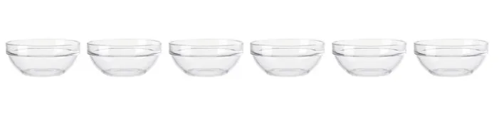 montana Schale :TREND 6er Set - je 300 ml transparent